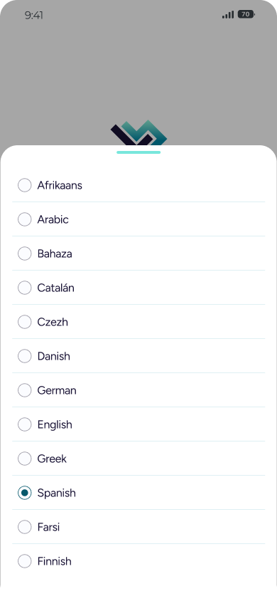 Change Language
