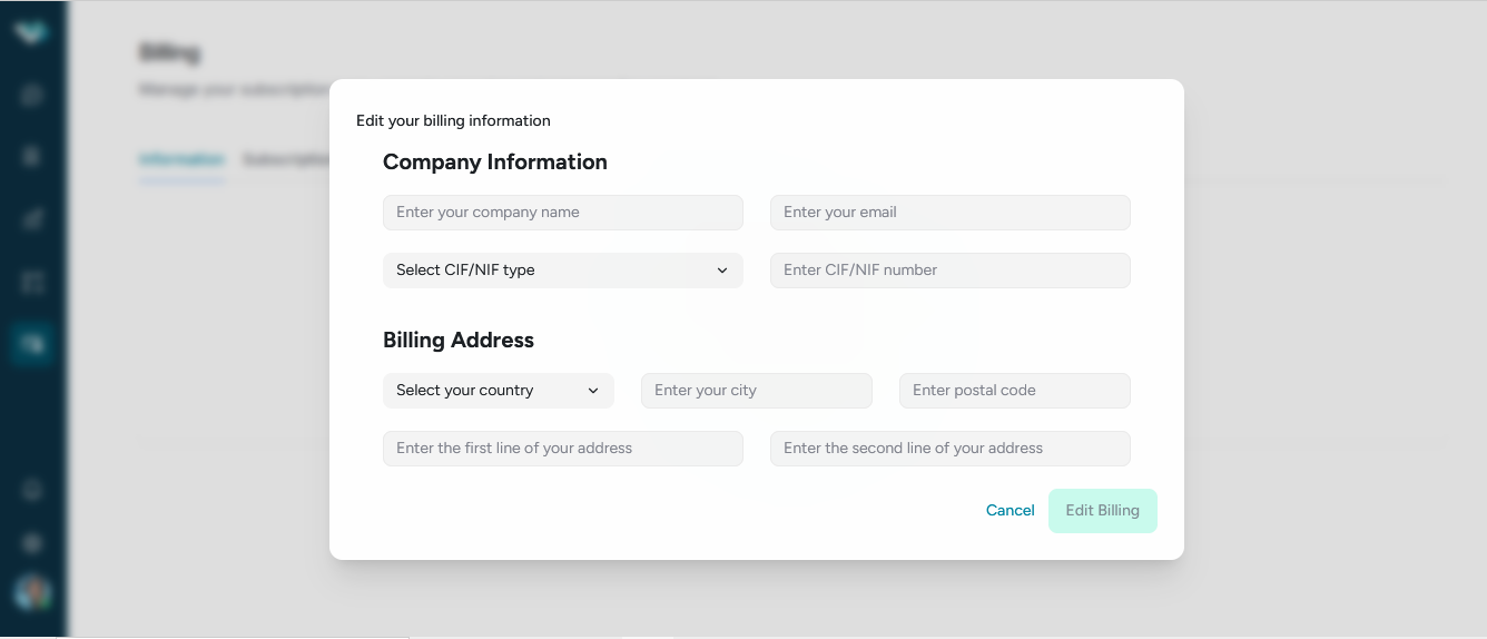 Information Tab