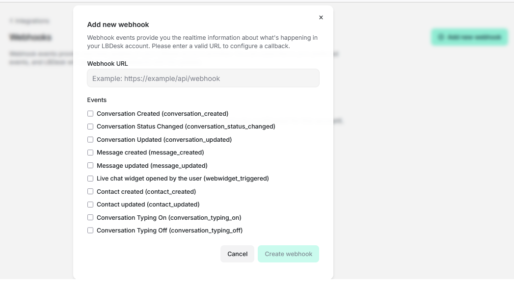 Webhooks
