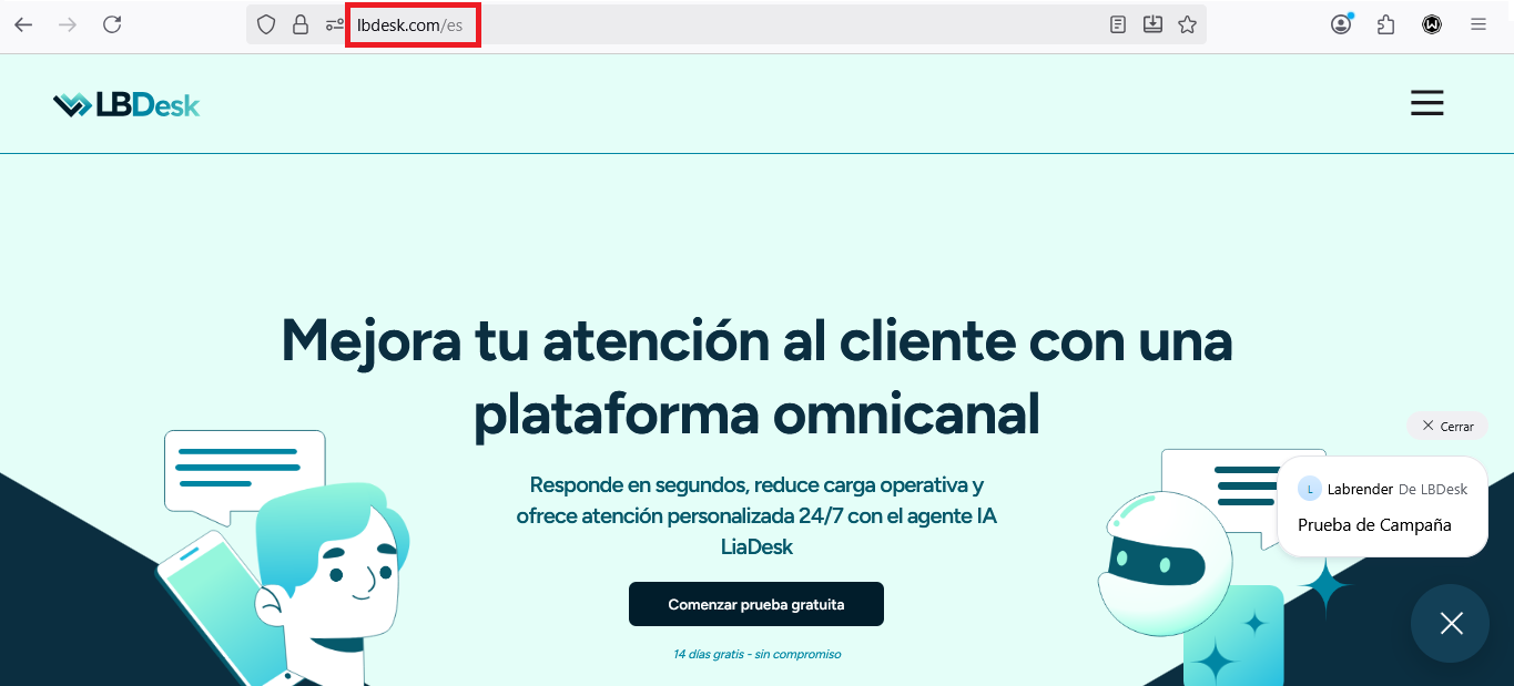 Product website