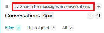 Search Conversations