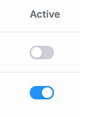 Activation/Deactivation