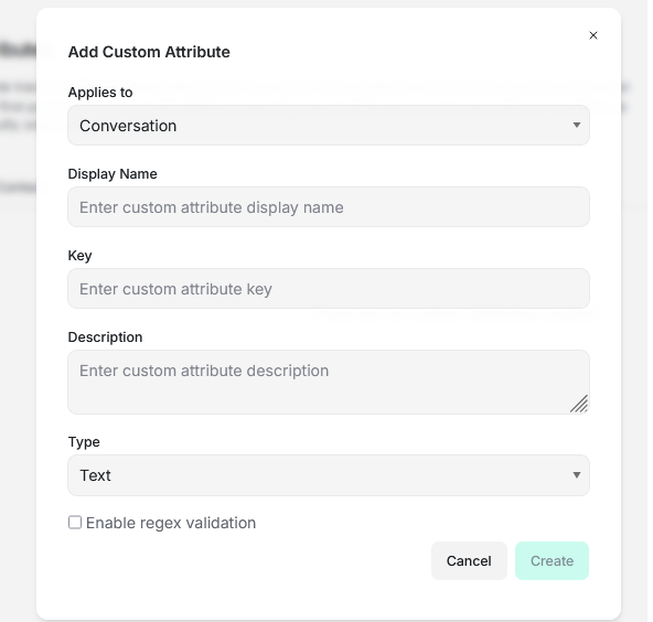 Add Custom Attribute