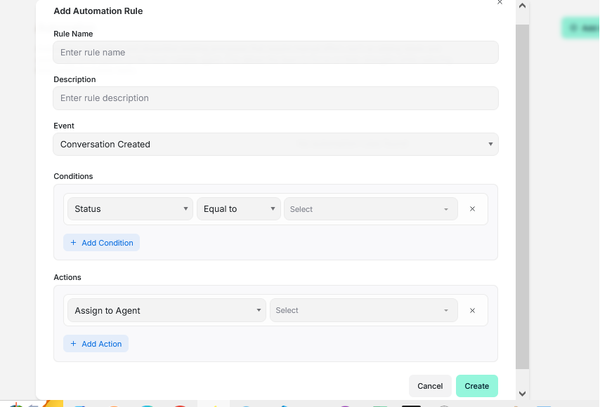 Creating/Editing Automation